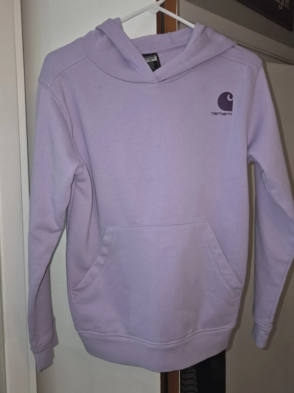 Carhartt Girls Lavender Hooded Sweatshirt